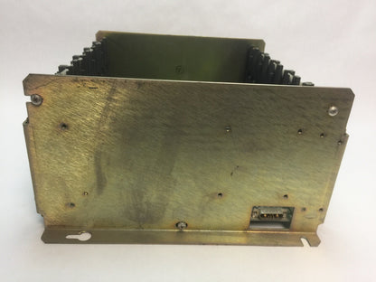 ALLEN BRADLEY 1771-A2B 8 SLOT I/O CHASSIS 5V PLANE 16A @ 5.25VDC MEMORY LINE .5A