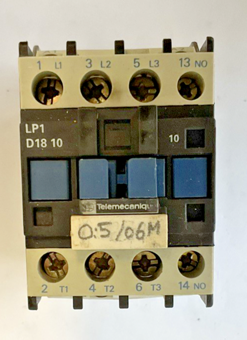 TELEMECANIQUE LP1 D18 10 CONTACTOR 32A 24VDC