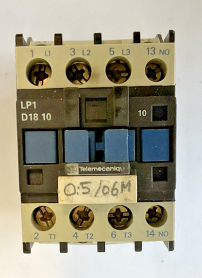 TELEMECANIQUE LP1 D18 10 CONTACTOR 32A 24VDC