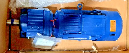 SEW-EURO DRIVE R57 DRN100LM4/BE5HR/AFL5 GEAR MOTOR 1762/30RPM 460V 60HZ 4.20A