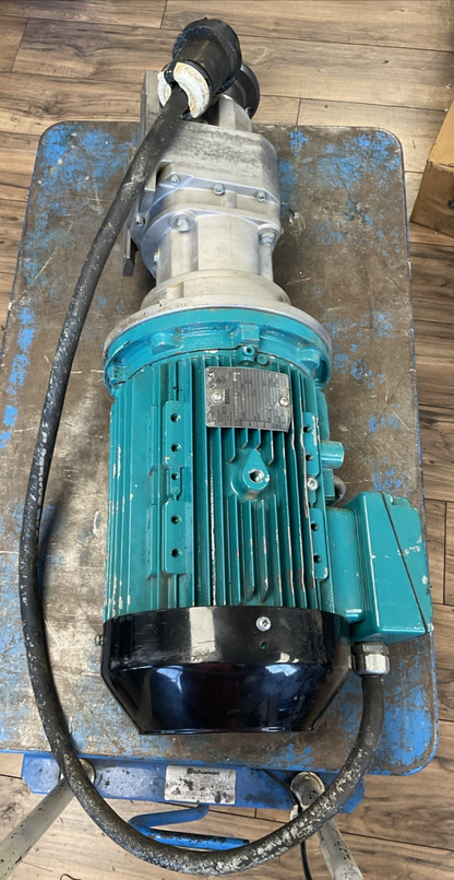 NORD DRIVE SYSTEMS TYPE SK 372.1 N180TC BROOK CROMTON WPN-DA184TSW-4 5HP 1755RPM