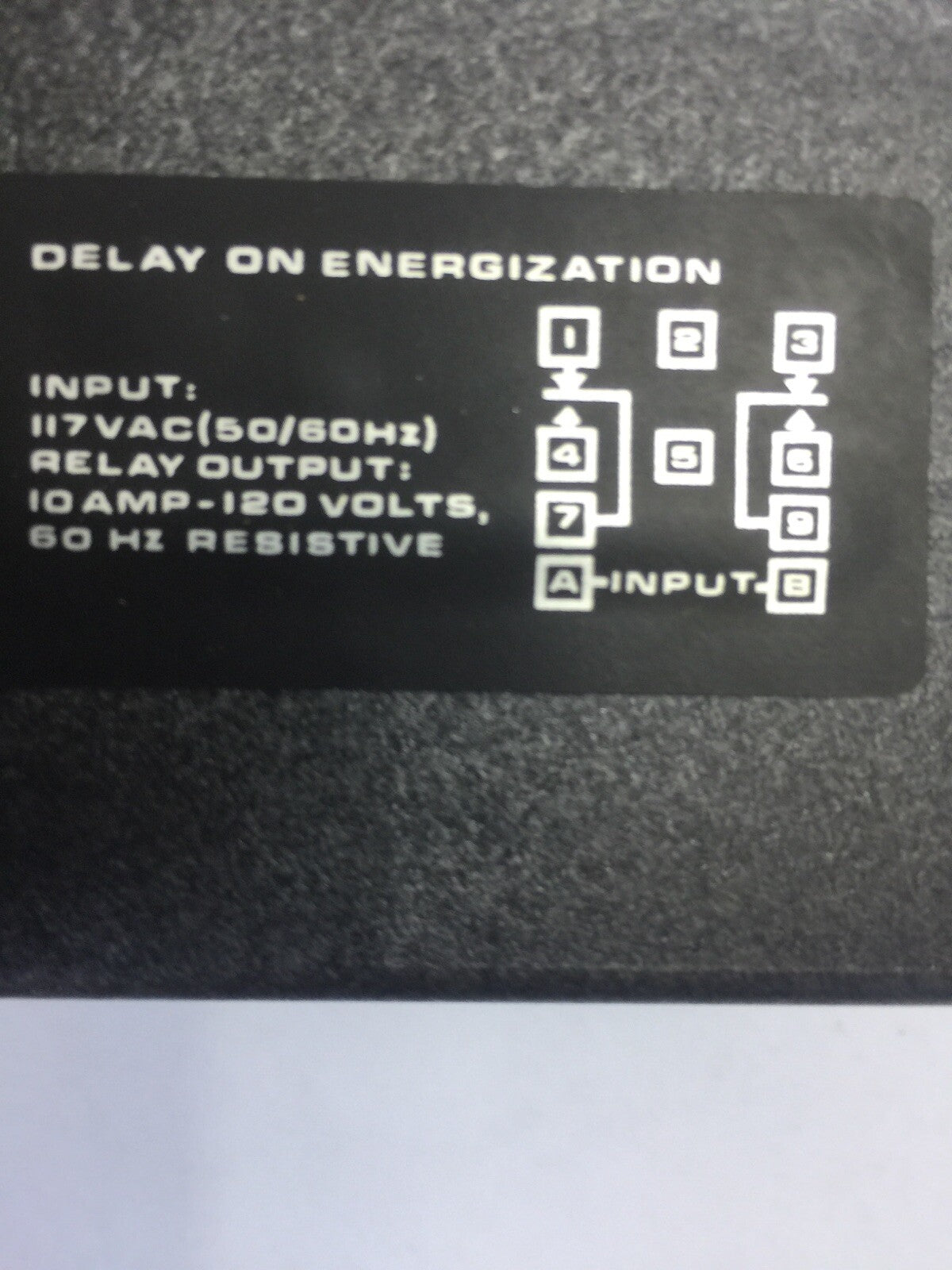 GENERAL TIME Q20B 60A 2A 000 SOLID STATE DIGITAL 60SEC 117VAC RELAY OUTPUT 120V