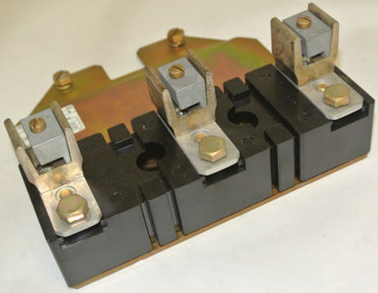 ALLEN-BRADLEY 1494F-C211 Ser. A  FUSE BLOCK ADAPTER PLATE 250V, 100A w/ X-400656