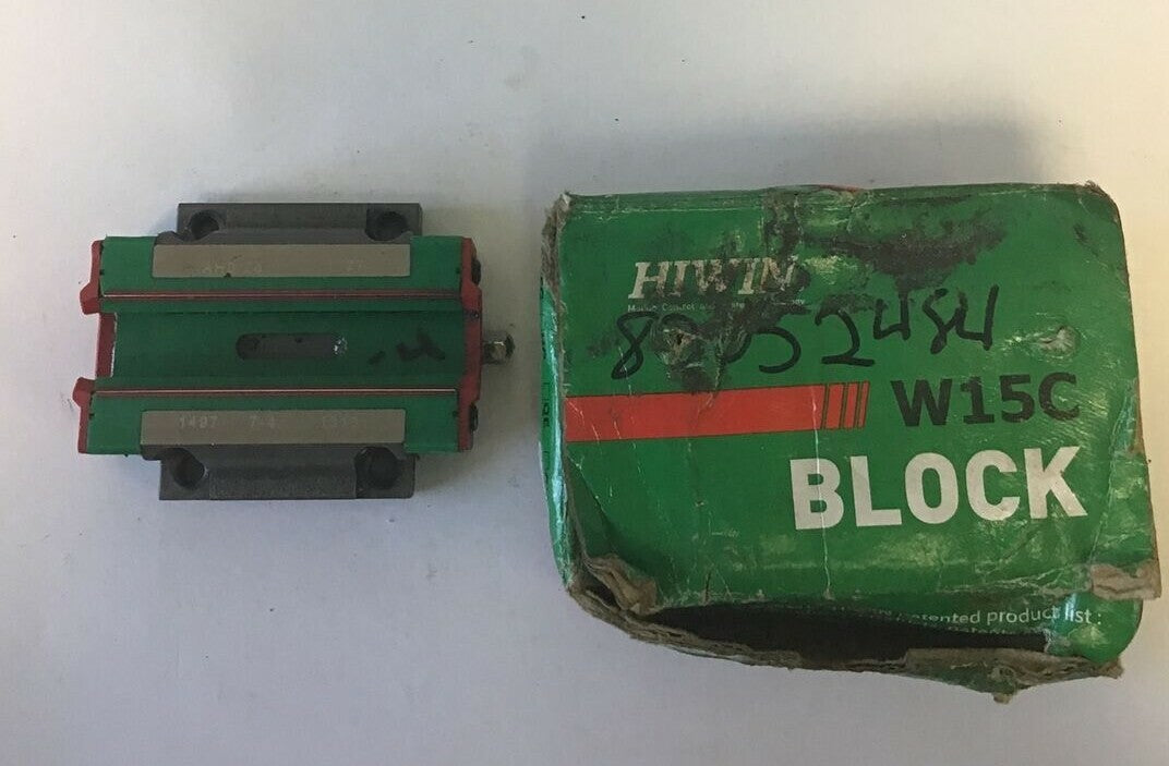 HIWIN QHW15CCZO LINEAR RAIL SLIDER BLOCK