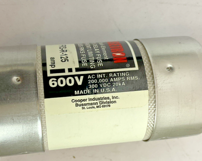 BUSS FRS-R-125 TIME DELAY FUSE 600V 300VDC 20KA RK5