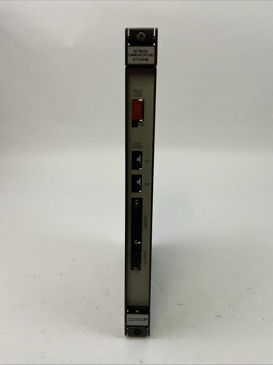 RELIANCE ELECTRIC 57C404B NETWORK COMMUNICATIONS MODULE 57404-2F