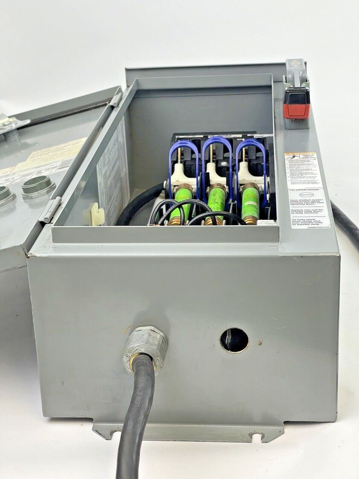SQUARE D - 8538SBA23V02S SER. K - COMBINATION MOTOR STARTER - 30 A DISCONNECT