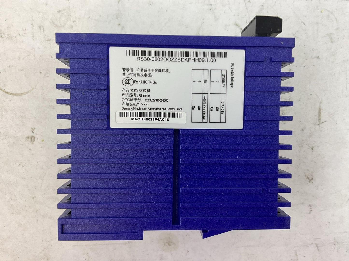 HIRSCHMANN RS30-0802OOZZSDAPHH09.1.00 RAIL SWITCH