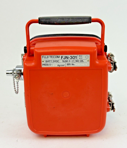 FUJI TECOM - FJN-301 - PORTABLE FUJI WATER PRESSURE RECORDER W/ TUBES & PAPER