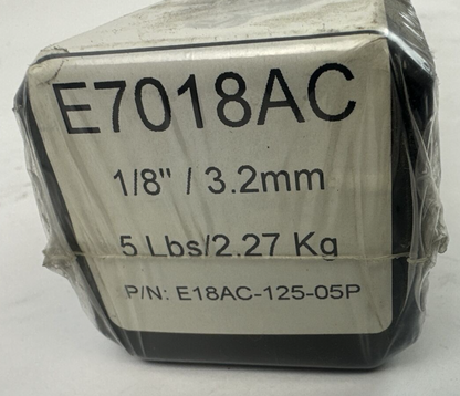 WELDERS CHOICE E18AC-125-05P E7018AC WELDING ELECTRODE 1/8"/3.2mm 5LBS/2.27Kg