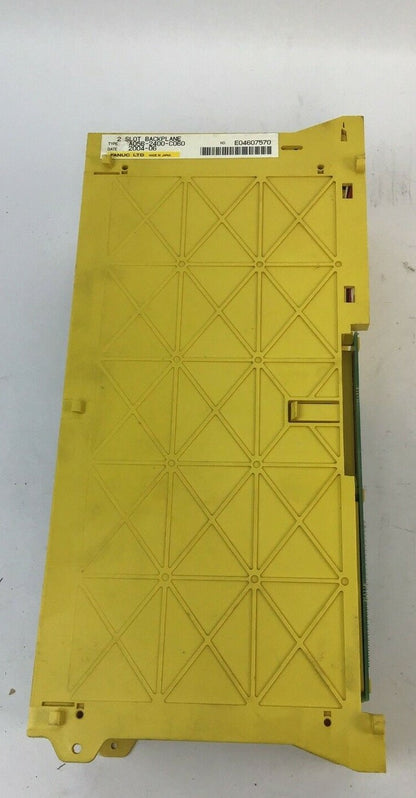 FANUC A05B-2400-C060 2SLOT RACK CHASSIS W/ FAN A02B-0260-C021