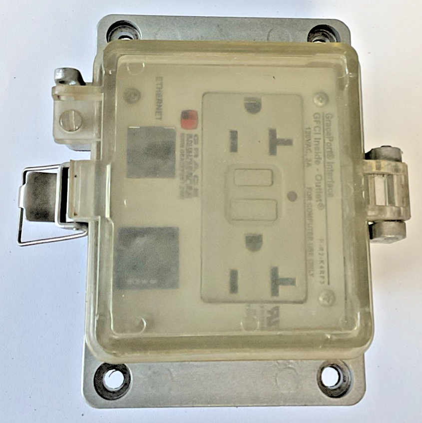 GRACEPORT P-R2-K3RF3 INTERFACE 120VAC 3A GFCI INSIDE-OUTLET