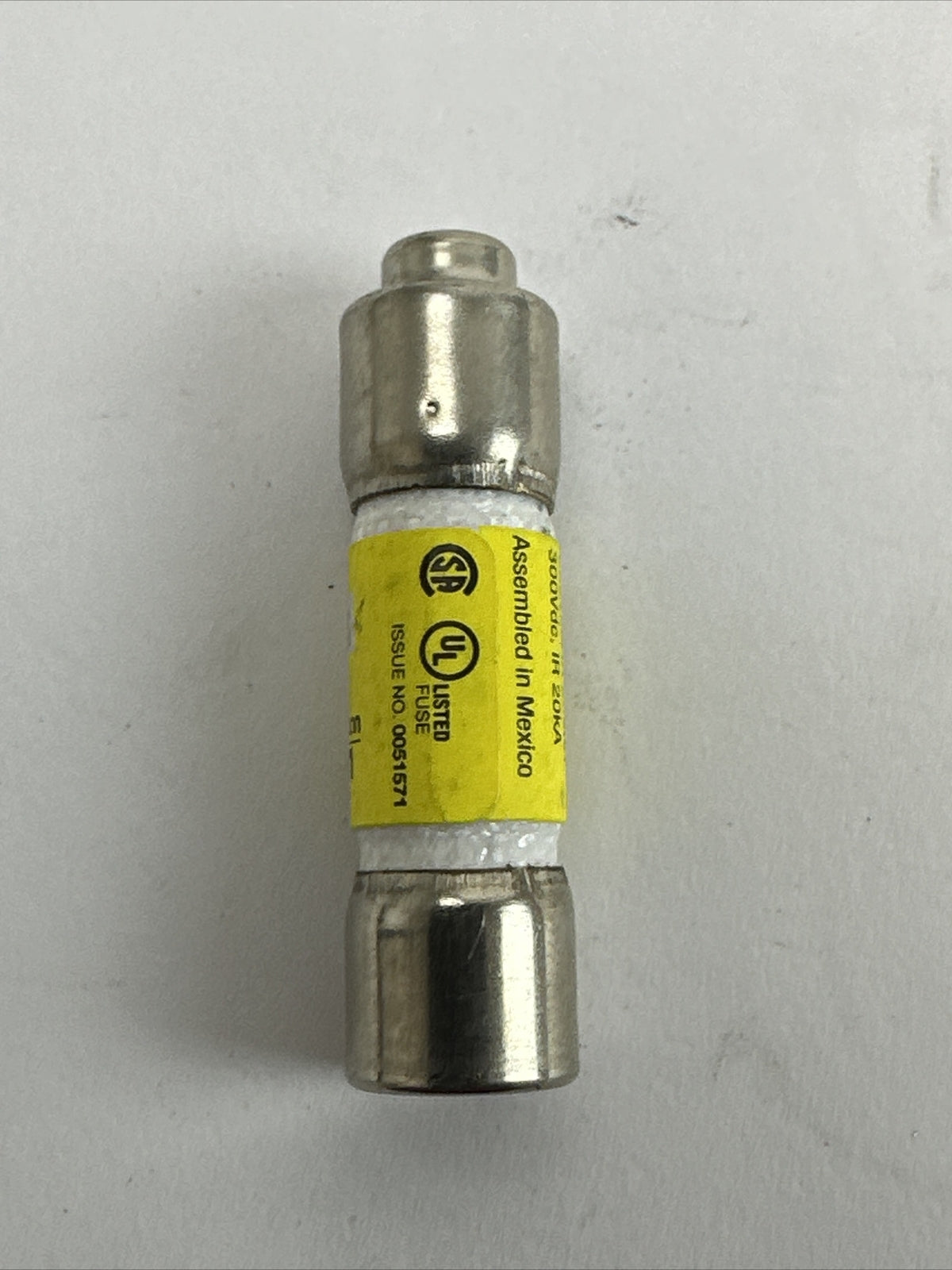 BUSSMANN LP-CC-6/10 600VAC 300VDC 6/10AMP LOW-PEAK TIME DELAY FUSE (LOT OF 5)