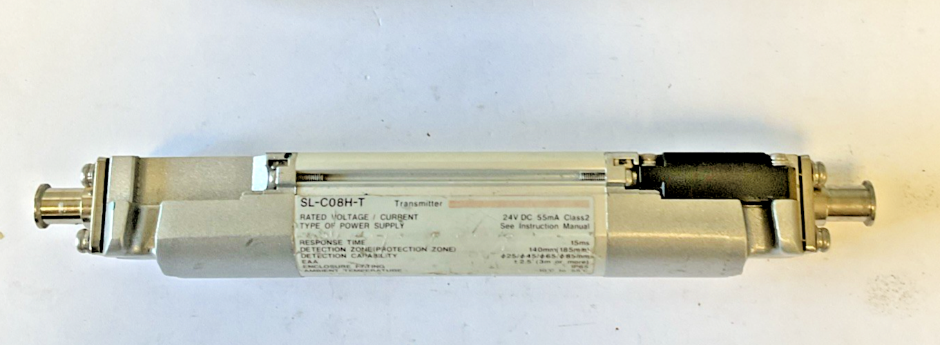 KEYENCE SL-C08H-R / SL-C08H-T  TRANSMITTER AND  RECIEVER 24VDC