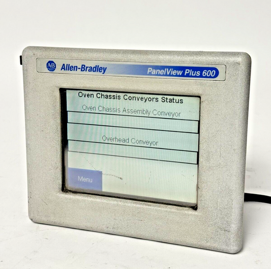ALLEN-BRADLEY - 2711P-T6C20D SER. B REV. A - PANELVIEW PLUS 600 - 6" TOUCHSCREEN