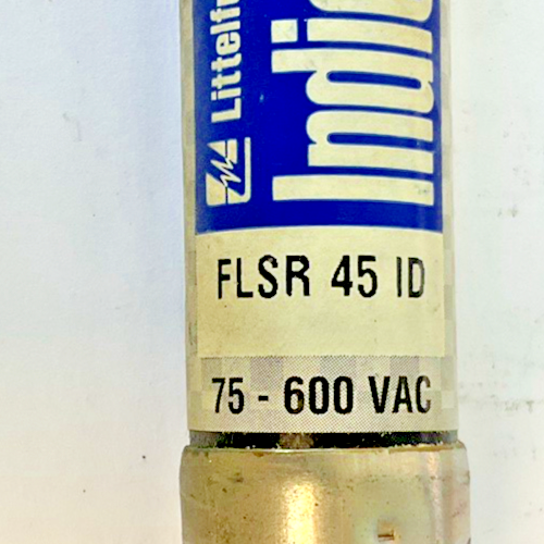 LITTLEFUSE FLSR 45 ID FUSE 75-600VAC CLASS RK-5***LOTOF3***