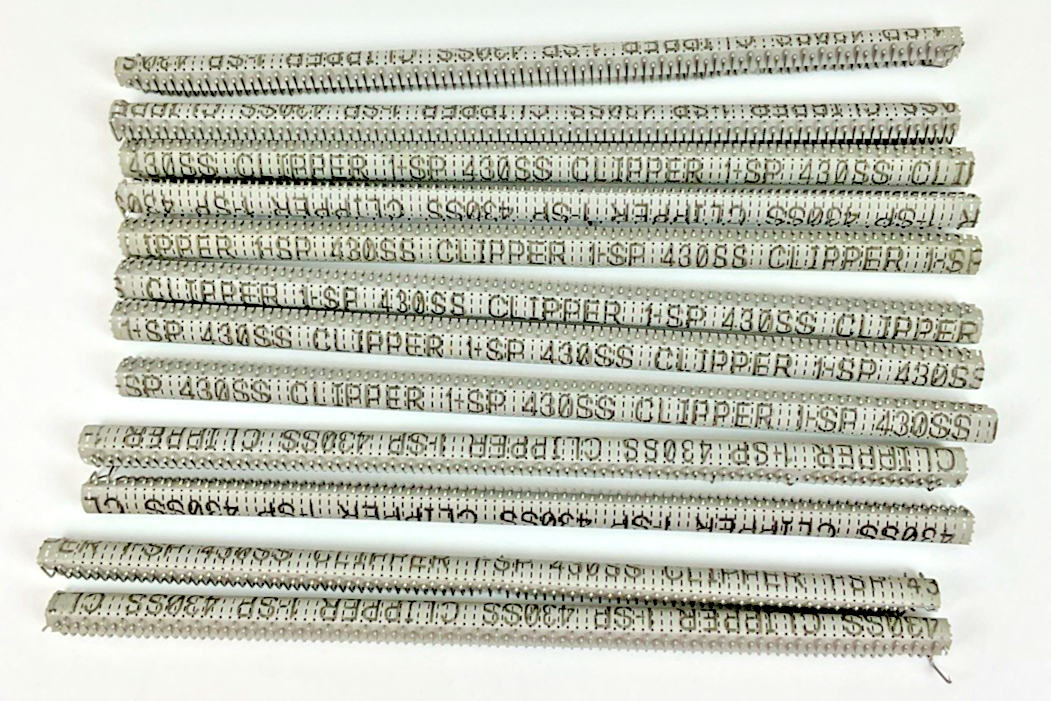 CLIPPER 1-SP 430SS BELT FASTENERS ***LOTOF12****