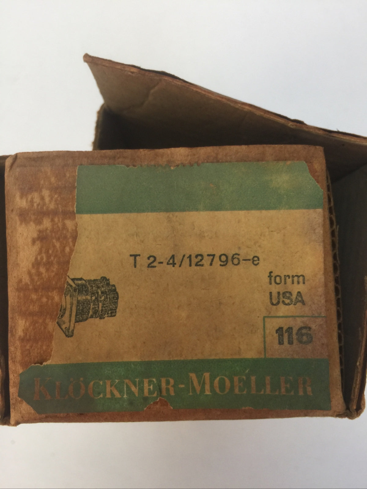 KLOCKNER MOELLERT 2-4/12796-e CAM ROTARY SWITCH 25A 600VAC 10HP