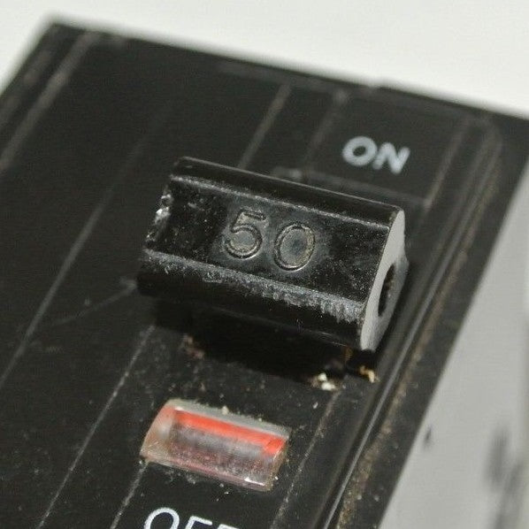 SQUARE D CIRCUIT BREAKER - 2-POLE, 1 THROW 50A