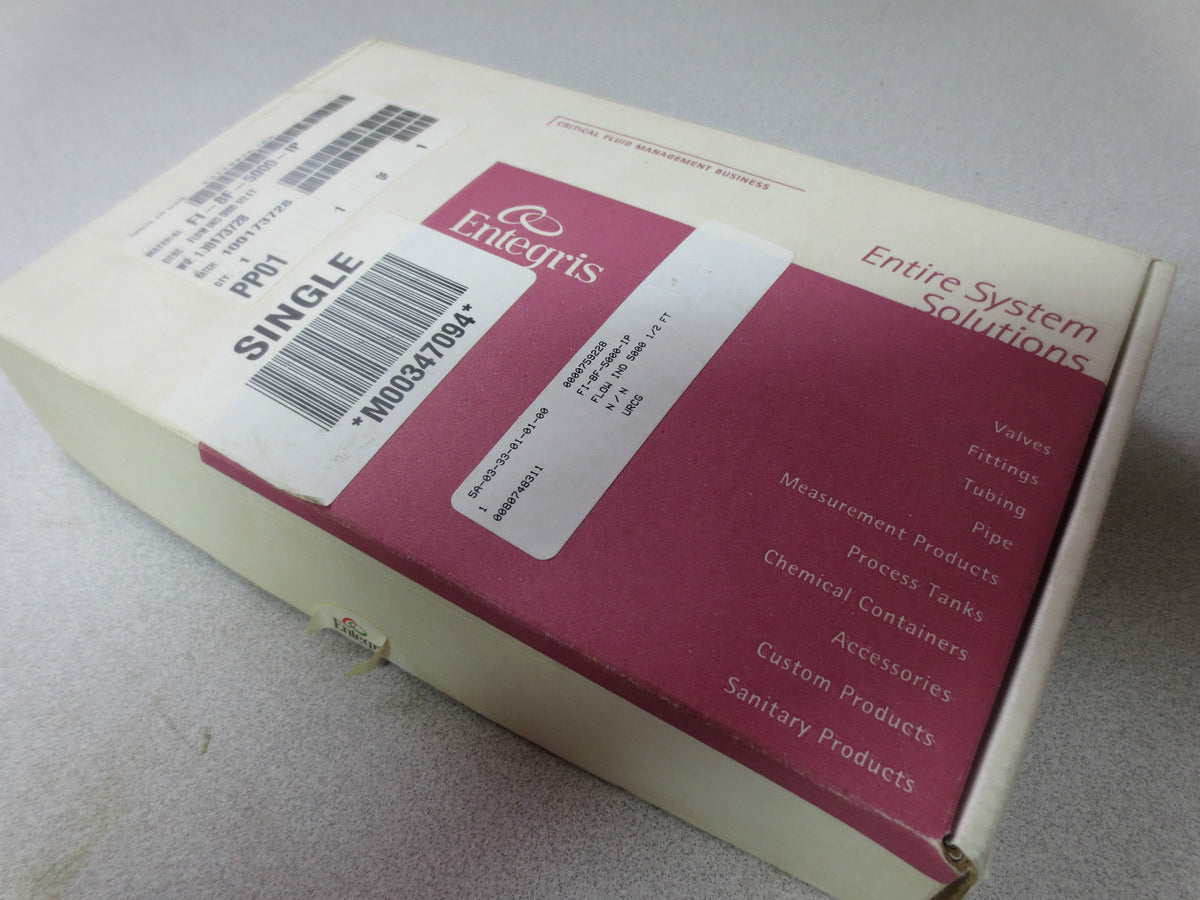 ENTEGRIS ACCU-TEK FI-8F-5000-IP FLOW INDICATOR 5000 1/2 FT - NEW SURPLUS