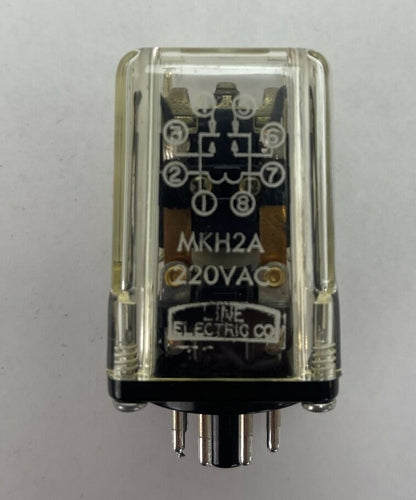 LINE ELECTRIC MKH2A RELAY 220VAC