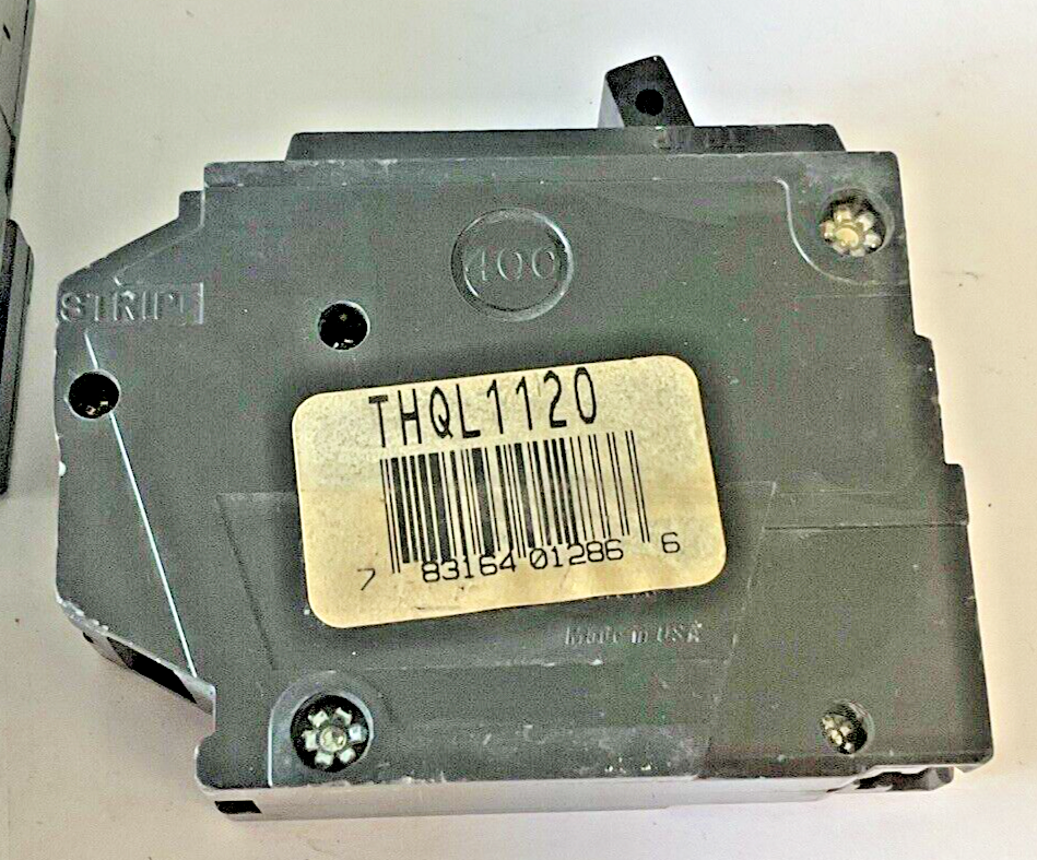 GENERAL ELECTRIC THQL1130 (2X), THQL1120 CIRCUIT BREAKER 120/240VAC**LOTOF3**