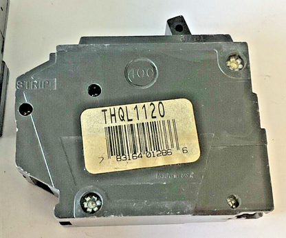 GENERAL ELECTRIC THQL1130 (2X), THQL1120 CIRCUIT BREAKER 120/240VAC**LOTOF3**