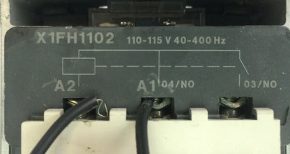 TELEMECANIQUE LC1F330 CONTACTOR 600VAC 250HP 370A LX1FH1102 110-115V 40-400HZ