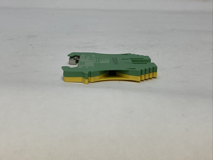 ALLEN BRADLEY 1492-JG3 GROUND TERMINAL BLOCK (LOT OF 4)