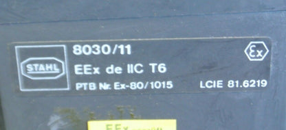KILLARK K2F5 / STAHL 8030/11 / START SWITCH / 3/4" FEED-THRU / NEW SURPLUS