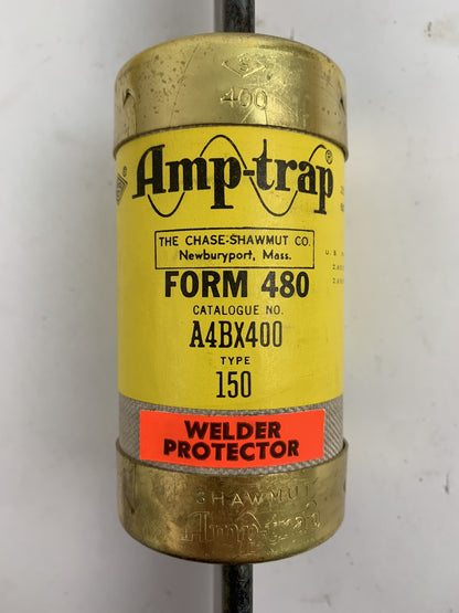 Shawmut Amp-trap Form 480 ABX400 Type 150 600V Welder Protector