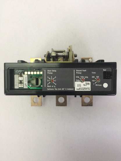 WESTINGHOUSE KS3250TG ELECTRONIC GROUND FAULT TRIP A1X3PK AUX SWITCH 6642C15G01