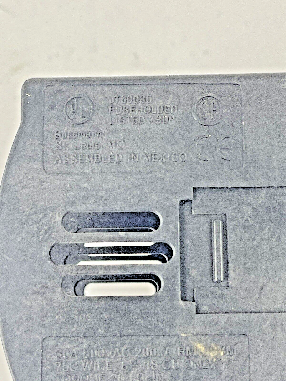 BUSSMANN **LOT OF 9** - JT60030 - FUSEHOLDER - 30A, 600VAC, 200kA