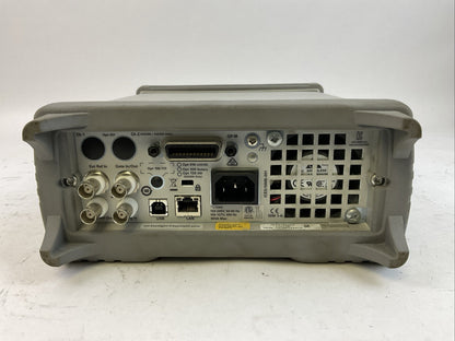 KEYSIGHT 53220A UNIVERSAL FREQUENCY COUNTER/TIMER 350 MHz 100ps 100-240VAC