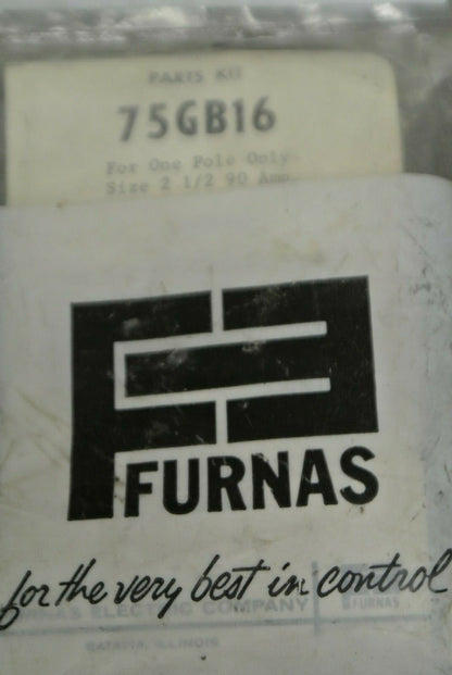 FURNAS / SIEMENS 75GB16 CONTACT KIT / 1 POLE / SIZE 2-1/2 / 90A / NEW SURPLUS
