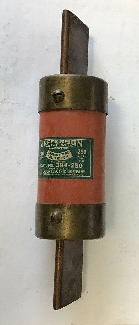 JEFFERSON GEM 384-250 FUSE 250A NON-INDICATIONG ISSUE AE-16