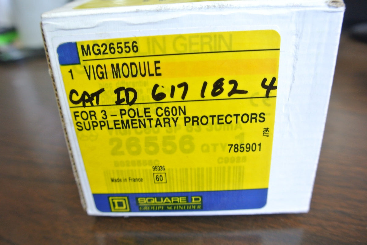 MERLIN GERIN / SQUARE D  MG26556 VIGI MODULE  INTERRUPTER, GROUND FAULT 480V 30A