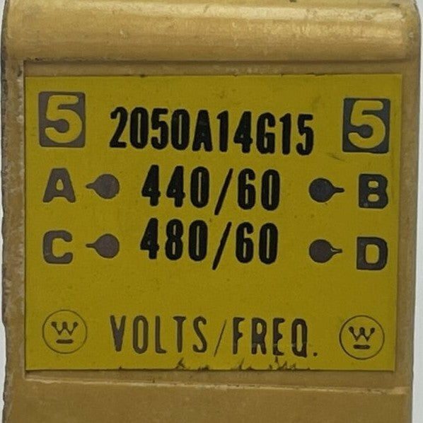 WESTINGHOUSE 2050A14G15 COIL 440/480V 60CY