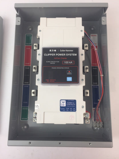 EATON CUTLER HAMMER CPS100480YSK CLIPPER POWER SYSTEM VISOR 480Y/277VAC 3PH