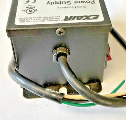 EXAIR 7901 STATIC NEUTRILIZING POWER SUPPLY 50/60HZ 115VAC