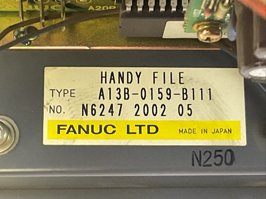 FANUC A13B-0159-B111 HANDY FILE FLOPPY DISK