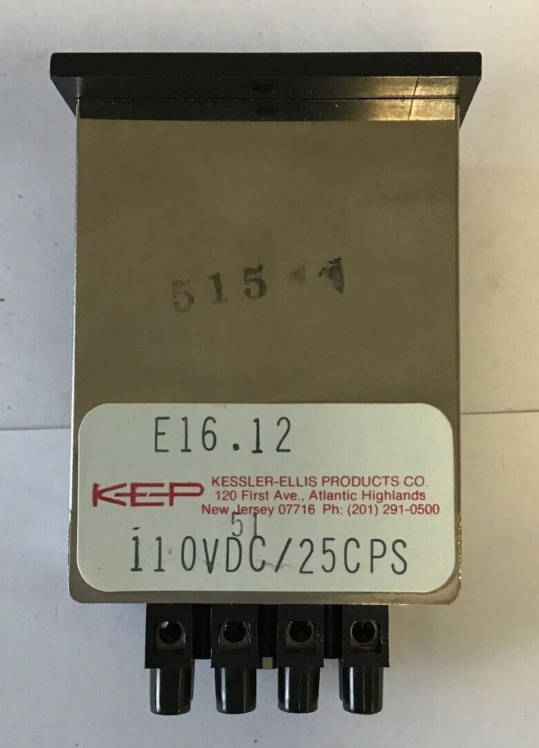 KEP E16.12 COUNTER 110VDC/25CPS