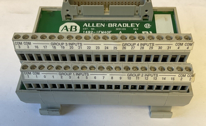 ALLEN BRADLEY 1492-IFM40F INTERFACE MODULE SER.A REV.A