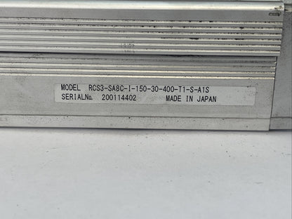 IAI RCS3-SA8C-I-150-30-400-T1-S-A1S CYLINDER LINEAR ACTUATOR
