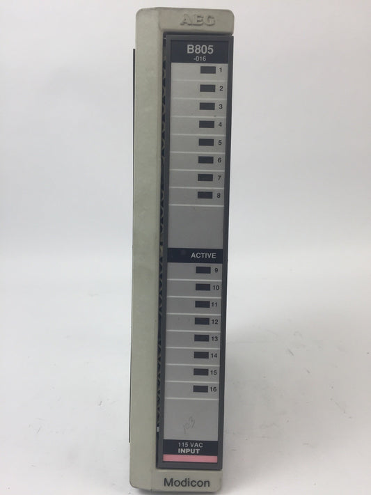 AEG MODION SCHNEIDER AS-B805-016 INPUT MODULE 115VAC
