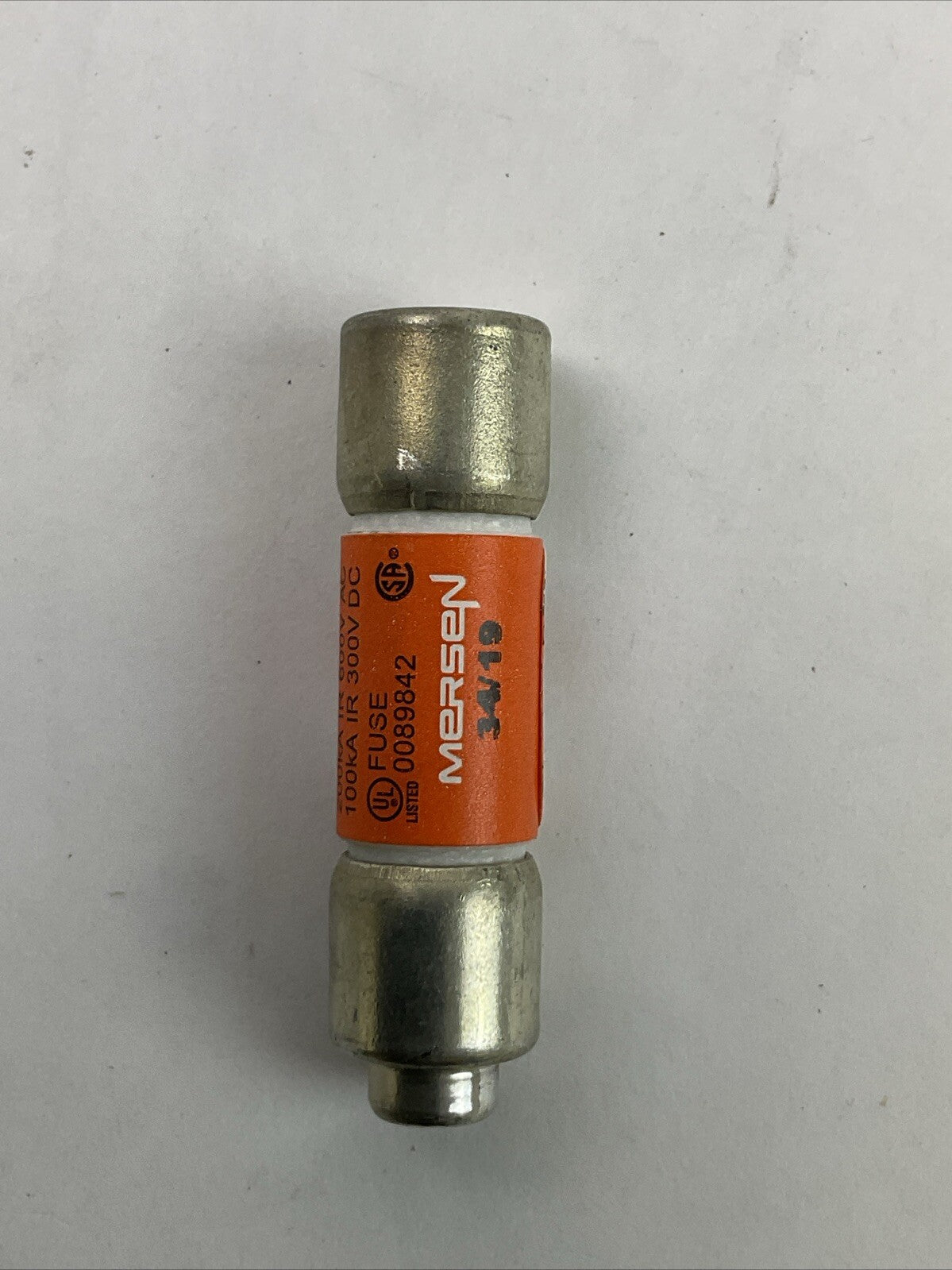 FERRAZ SHAWMUT ATQR1/2 600VAC 300VDC 1/2A TIME-DELAY FUSE (LOT OF 3)