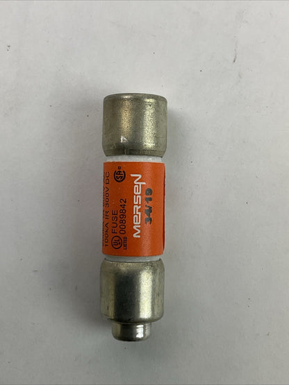 FERRAZ SHAWMUT ATQR1/2 600VAC 300VDC 1/2A TIME-DELAY FUSE (LOT OF 3)