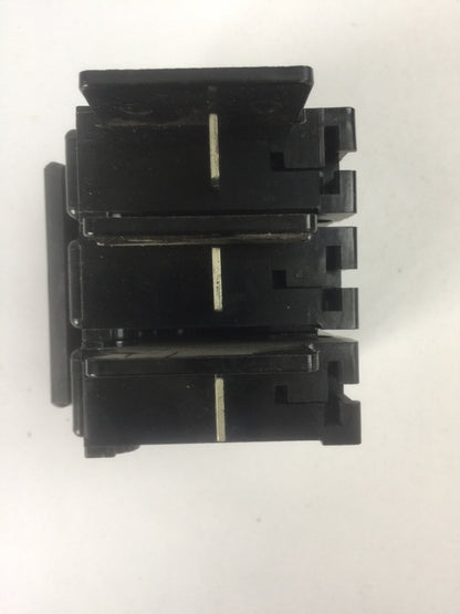 SIEMENS BQ3B020 CIRCUIT BREAKER 3POLE 20AMP 120/240VAC TYPE EQ-B