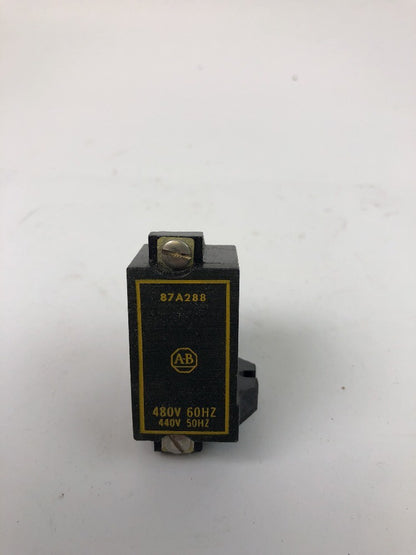ALLEN BRADLEY 87A288 COIL 480 V 60 HZ 440 V 50 HZ 4 POLE TYPE C