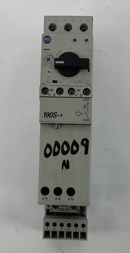 ALLEN BRADLEY 190S-AND2-CB16C COMBONATION STARTER SER.A